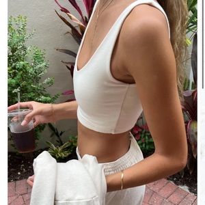 NWOT Brandy Melville Navy Lydia Tank